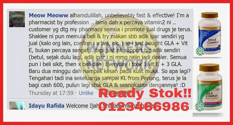 Awet Muda  buat duit dengan shaklee Cara Buat Duit Mudah dengan Shaklee cari pendapatan tambahan Energizing Soy Protein Jadi Ahli Shaklee Kesihatan Badan Kulit Licin kuruskan badan lechitin Masalah Jerawat master shaklee Mempercepat Proses Baik Luka Mencegah Pertumbuhan Abnormal Sel Meningkatkan Stamina Merawat Keletihan Peluang Perniagaan Shaklee Pengaliran Darah Lancar pengedar shaklee bertam pengedar shaklee bertam perdana pengedar shaklee bertam putra pengedar shaklee kedah pengedar shaklee kepala batas Pengedar shaklee penang pengedar shaklee perak pengedar shaklee sungai petani pengedar shaklee utara perniagaan dari rumah perniahgaan tanpa modal Produk Kecantikan shaklee shaklee murah stokis shaklee Vitamin E