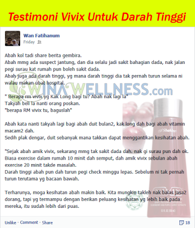 Anti-Aging, Awet Muda, Bertam, Kesihatan Badan, Kesihatan Kecantikan, Pengedar Shaklee Butterworth, pengedar shaklee kepala batas, Pengedar shaklee penang, pengedar shaklee sungai petani, Testimoni Kesihatan Badan, Testimoni Kesihatan Kecantikan, Testimoni Pengguna, Vivix Shaklee,Harga Vivix Shaklee