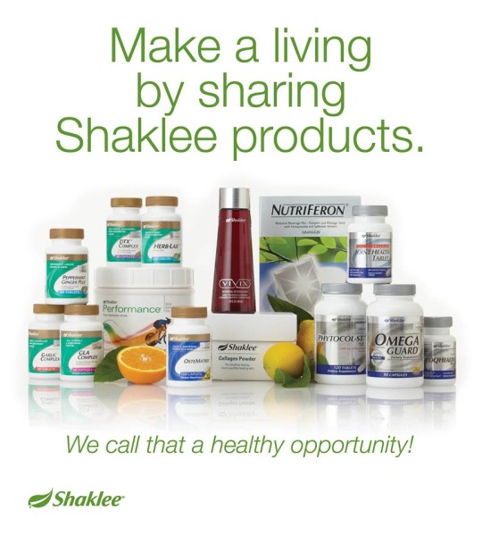 Keistimewaan Shaklee 