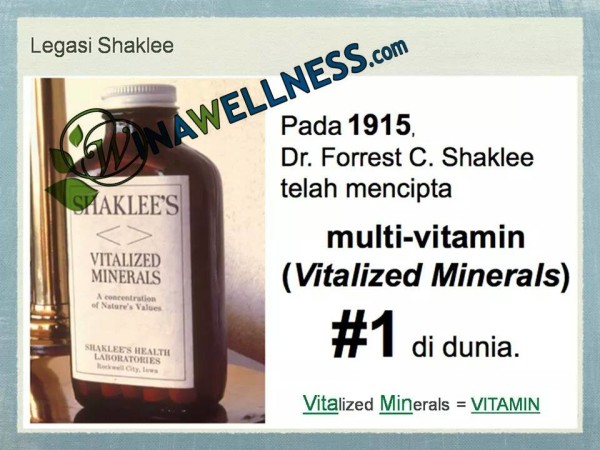 Multivitamin Vitalea Terbaik dunia 