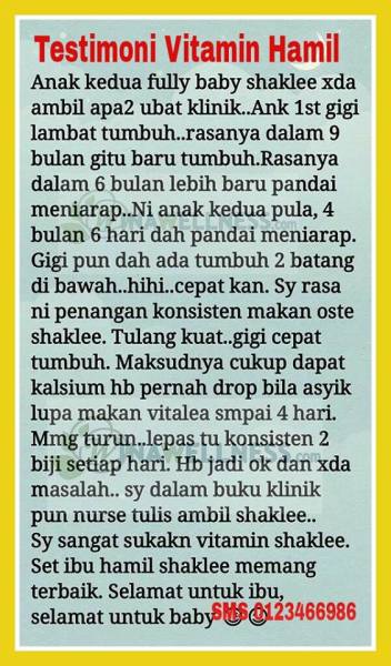 Pengedar Shaklee kepala batas,shaklee bertam,shaklee sungai petani,shaklee bukit mertajam,shaklee butterworth,shaklee penang,shaklee kedah,shaklee utara,shaklee perak,shaklee nibong tebal,shaklee seberang perai,shaklee bertam,shaklee bertam putra ,shaklee bertam perdana,Shaklee prai,Shaklee penaga,Shaklee Bandar perda,shaklee indonesia ,shaklee taiwan,shaklee sabah,shaklee malaysia,shaklee penaga   ,TESTIMONI SET HAMIL SHAKLEE 