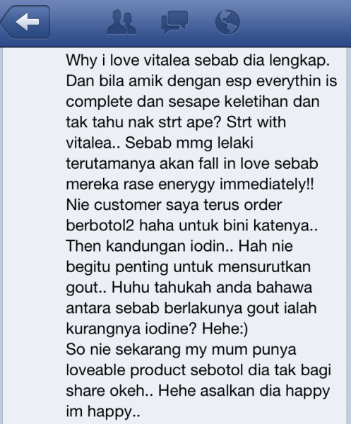 testimonial vitalea