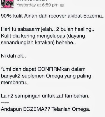 Testimoni Shaklee: Rawatan Eczema 