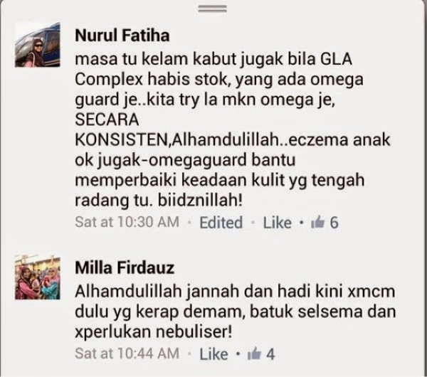 Testimoni Shaklee: Rawatan Eczema 