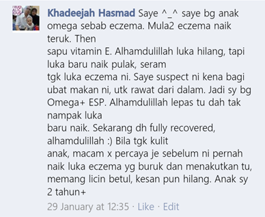 Testimoni Shaklee: Rawatan Eczema 