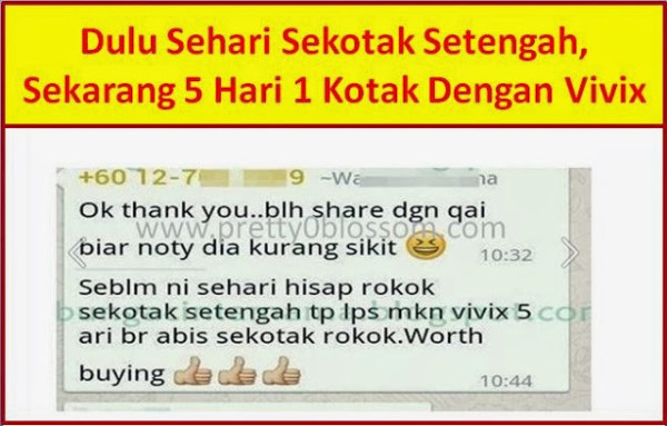 TESTIMONI VITAMIN SHAKLEE :VITAMIN UNTUK HENTIKAN KETAGIHAN MEROKOK 