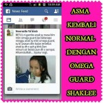 Testimoni OmegaGuard untuk masalah Asthma