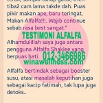 Shaklee Penang: Testimoni Alfalfa Rawat Keputihan.