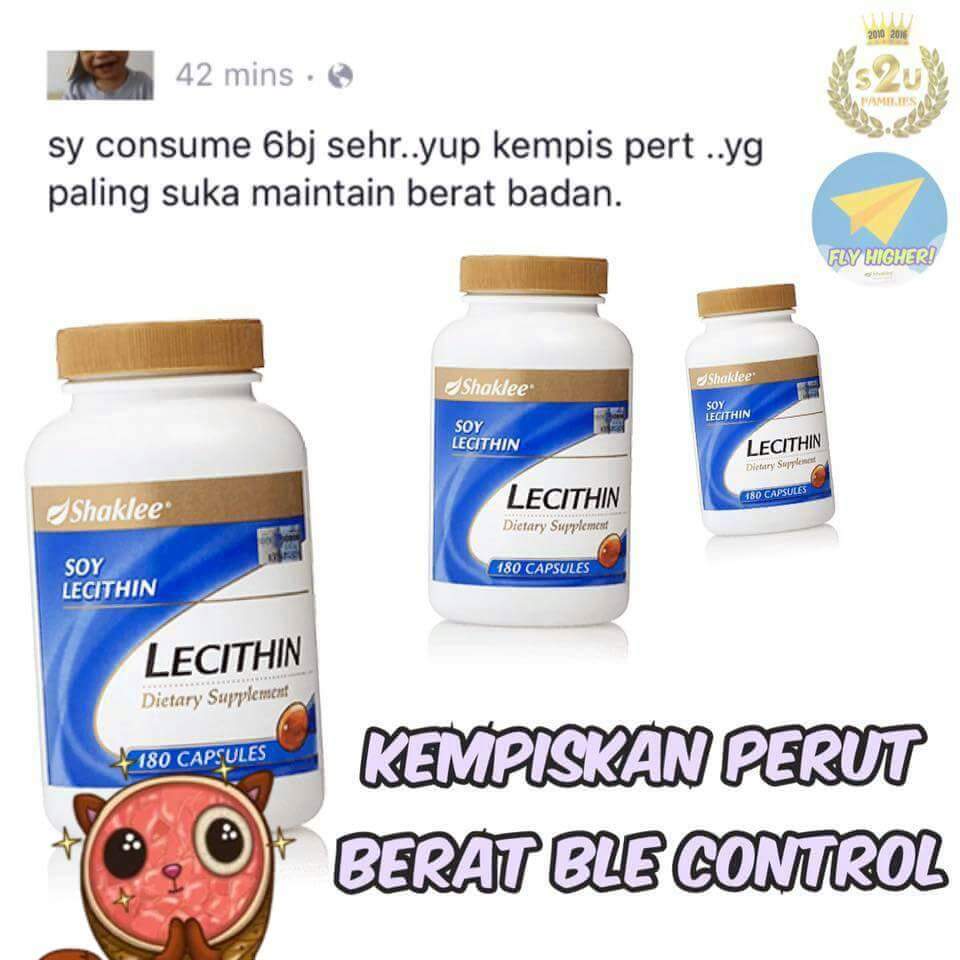 Lechitin Bantu Lemak Mudah DisingkirkanDari Badan 