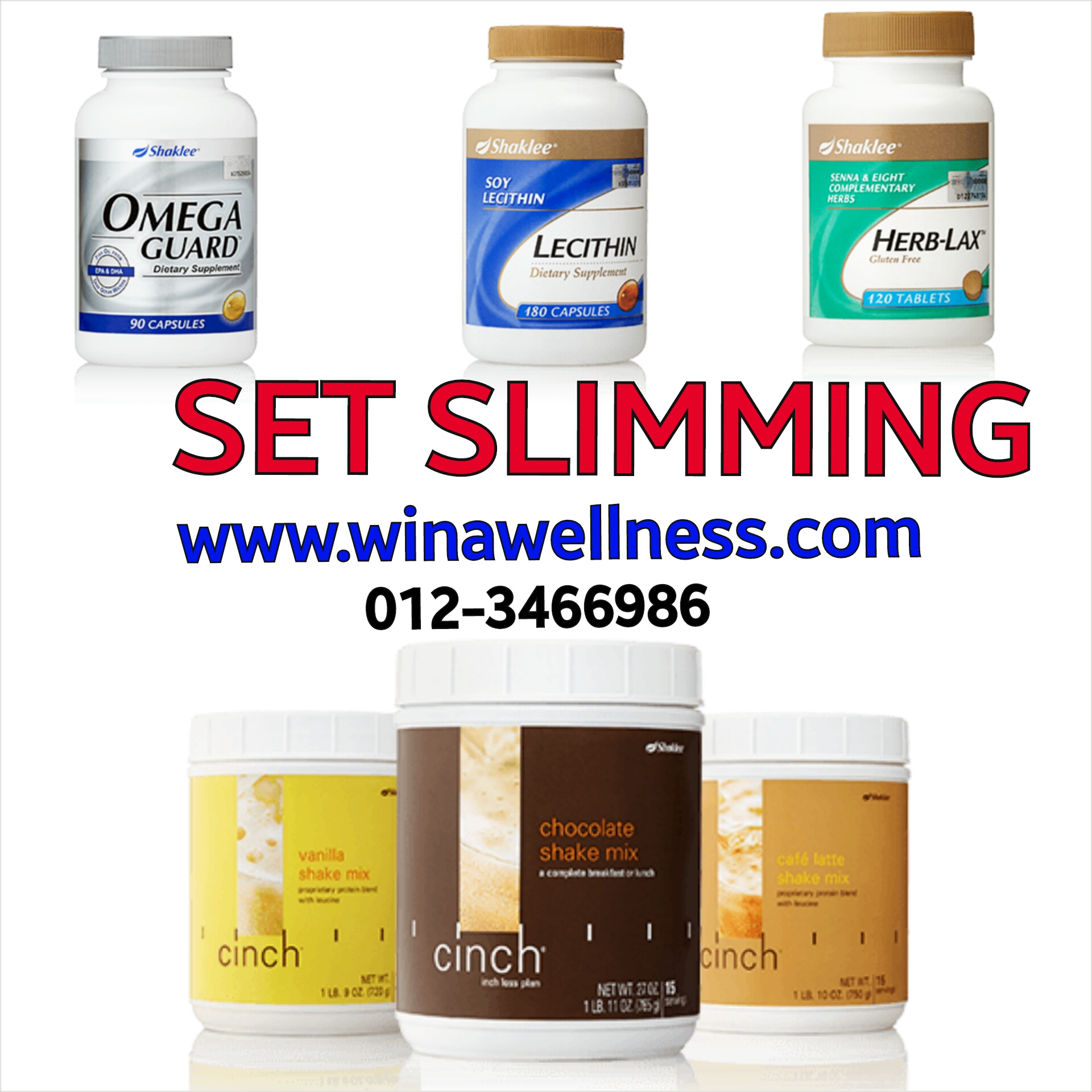 Set Slimming Shaklee Paling Berkesan 