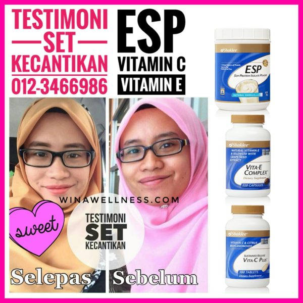 TESYIMONI SET KECANTIKAN KULIT SHAKLEE