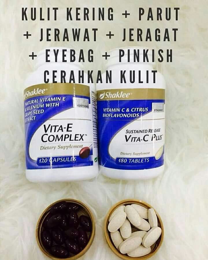 Shaklee Kepala Batas:Vitamin Untuk Kulit Cantik Dan Glowing