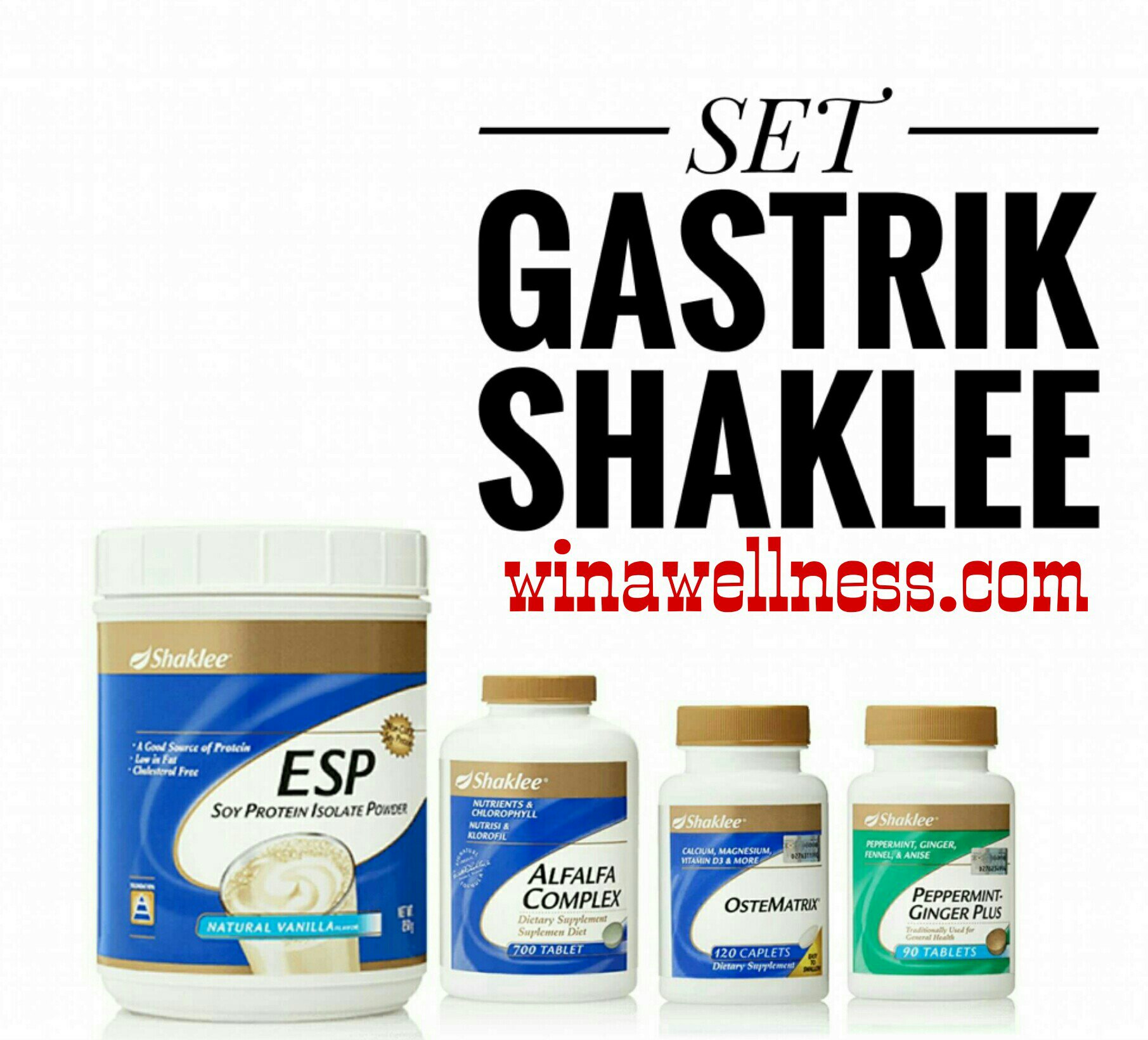 Pengedar Aktif Shaklee Bertam, Kepala Batas : Testimoni Set Gastrik Shaklee