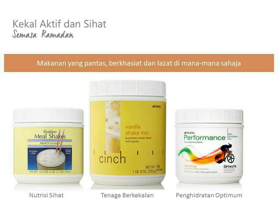 8 Kelebihan Set Vitamin Shaklee Untuk Berpuasa