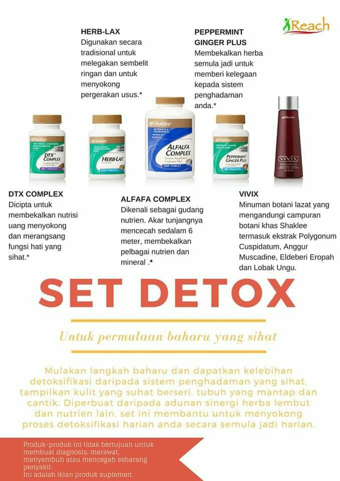 Pengedar Shaklee Kepala Batas:Detox Hati Dengan DTX Shaklee