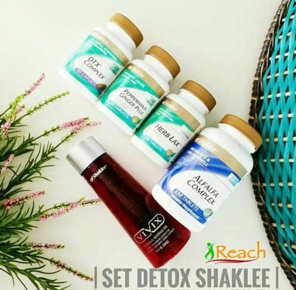 set detox lengkap shaklee