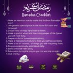 Senarai Semak Bulan Ramadhan