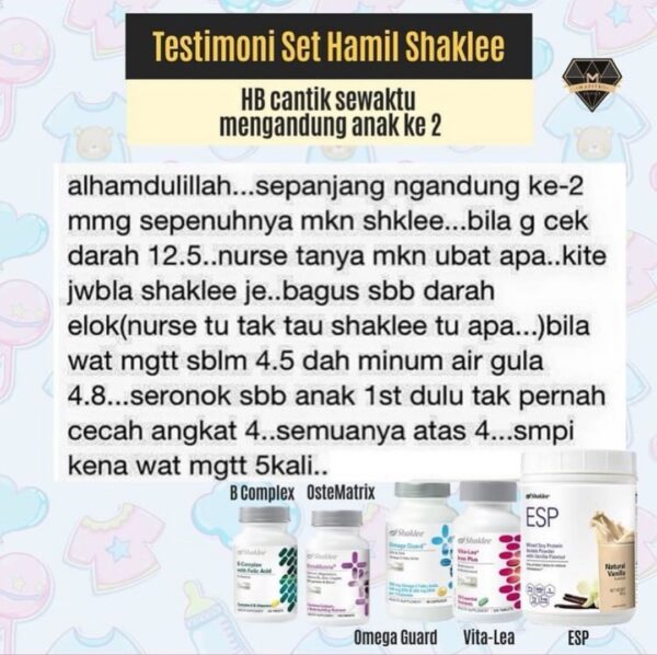 Set Mengandung Shaklee 