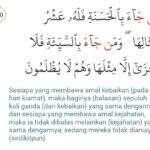 Terjemahan Surah Al-An’am Ayat 160