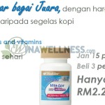 Multivitamin untuk kanak-kanak dengan pemanis semulajadi.