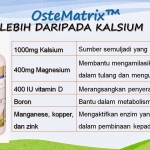 Pengedar Shaklee Penang:Ostemetrix untuk kesihatan tulang