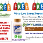 Daftar Ahli Shaklee: Percuma Multivitamin Vitalea