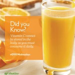 Vitamin C Shaklee adalah Semulajadi