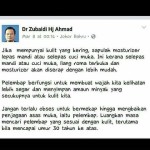 Tips memilih pelembab muka yang sesuai mengikut jenis kulit.