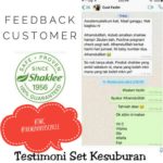 Shaklee Kepala Batas:Set Kesuburan Shaklee 