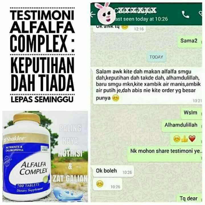 Testimoni Set Keputihan Shaklee