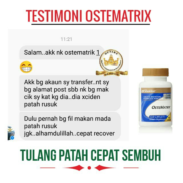 Testimoni Ostemetrix Untuk Tulang Patah 