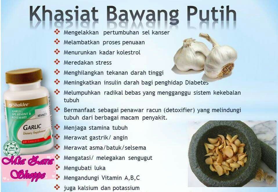 Garlic Complex Shaklee Adalah Antibiotik Semulajadi-Shaklee Penang