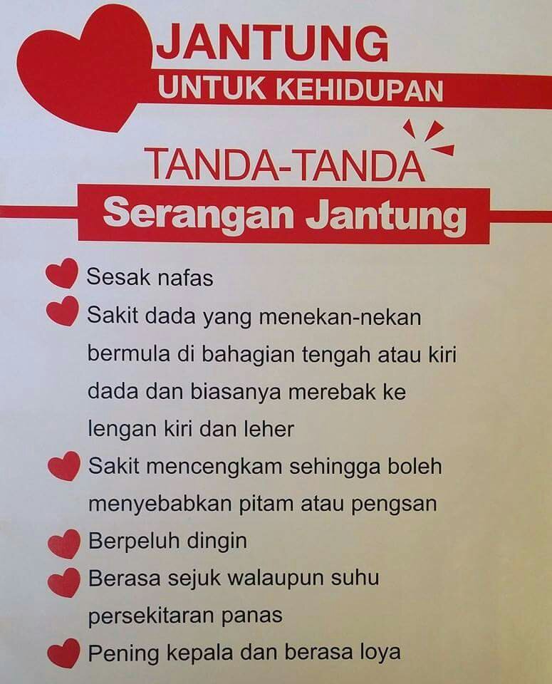 Awal jantung tanda sakit 11 Gejala