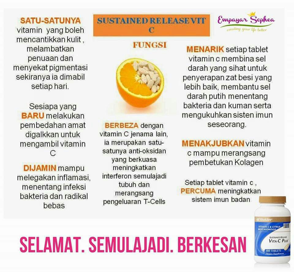 Mengapa Vitamin C Shaklee Ada Bioflavaniods?-Pengedar Shaklee Penang