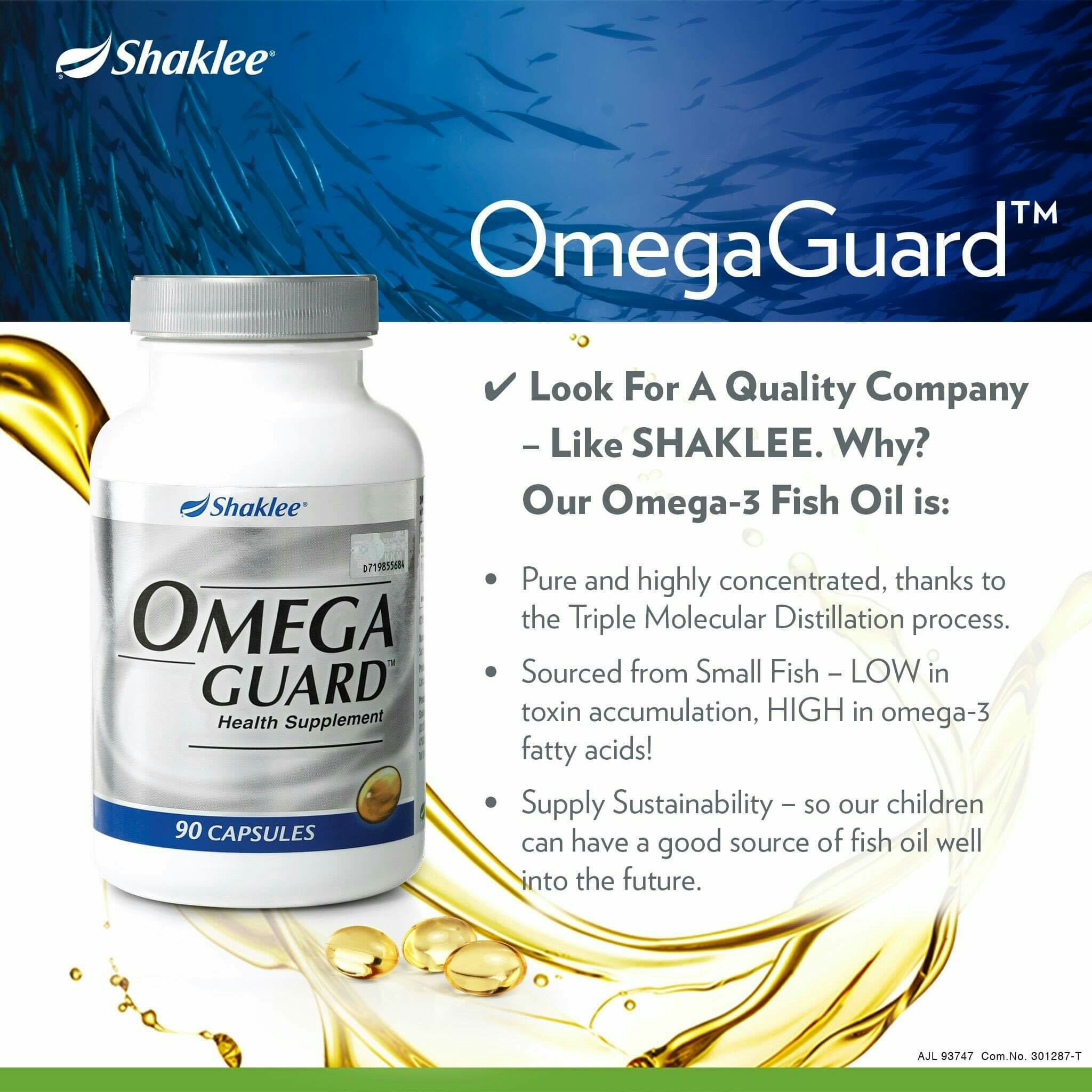 Omega Shaklee Paling Baik Untuk Kesihatan Sendi-Pengedar Shaklee Bertam Kepala Batas