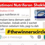 Testimoni Nutriferon Shaklee-Pengedar Shaklee Bertam Kepala Batas